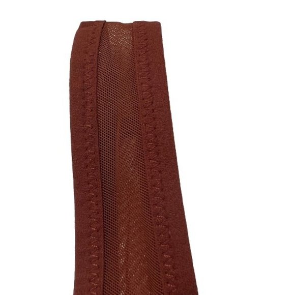 SKIMS Ultra Fine Mesh Micro Dipped Thong Chili Womens 3X - Picture 5 of 11